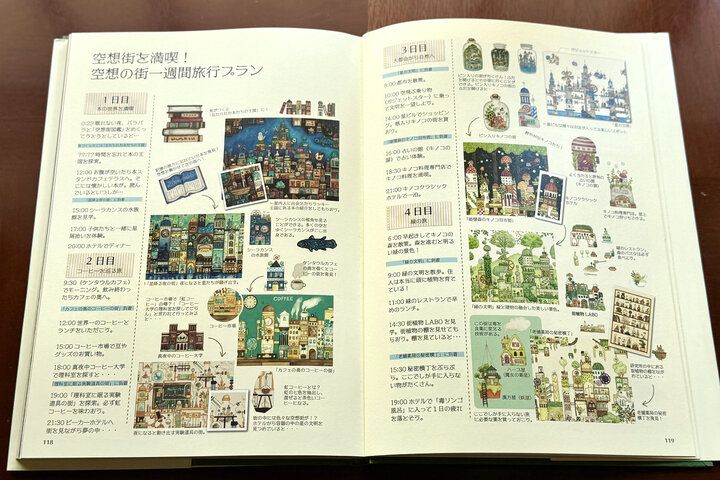 空想の世界がワクワクする雑貨に♪レトロな水彩画のアイテムがそろう。吉祥寺「空想街雑貨店」