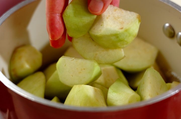 ナスと枝豆のひすい煮の作り方1