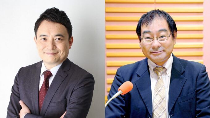 峯村健司、飯田浩司アナウンサー