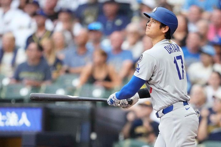 今季31号先頭打者アーチを放ったドジャース・大谷翔平（C）Getty Images