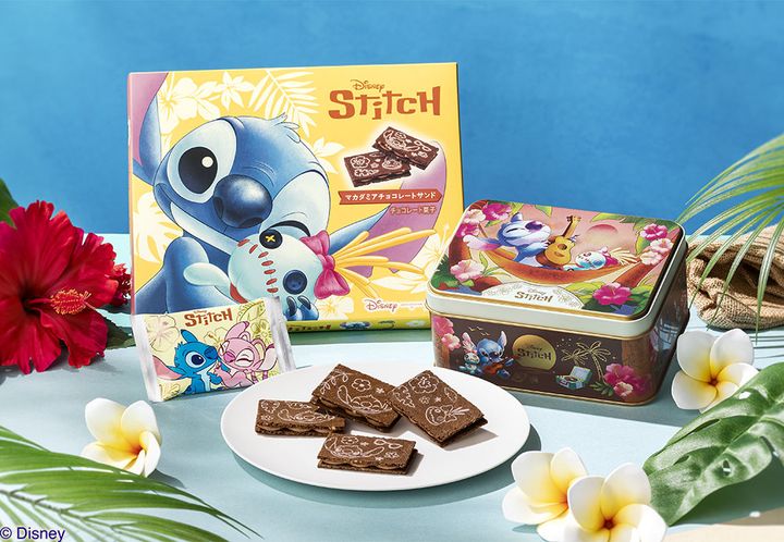 スティッチ／マカダミアチョコレートサンド！ディズニー SWEETS