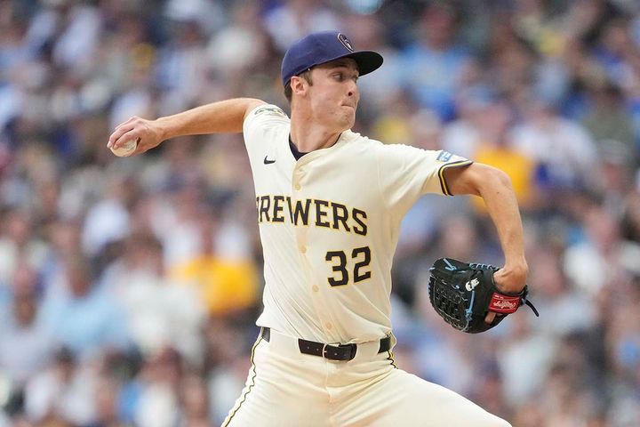 ブルワーズのジェイコブ・ミジオロウスキー（C）Getty Images