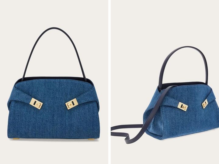 画像: 「Hugバッグ（M）」[縦25.5×横34×マチ15.5cm]￥352,000 出典：フェラガモ