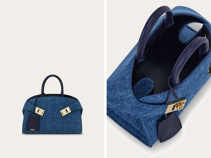 画像: 「Hugバッグ (XS)」[縦14×横22.5×マチ11cm]￥264,000 出典：フェラガモ