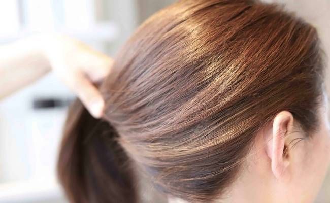 ハイライトが入った髪のイメージ