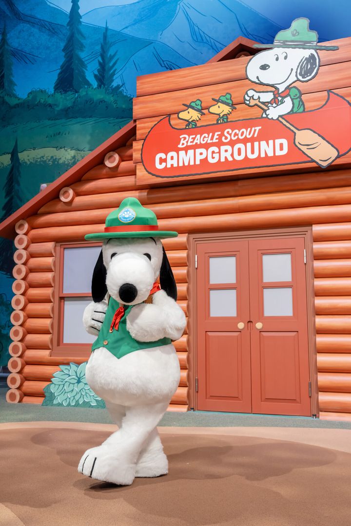 新フォト・スポット『スヌーピー・フォト・オポチュニティ』～ビーグル・スカウト・キャンプグラウンド～