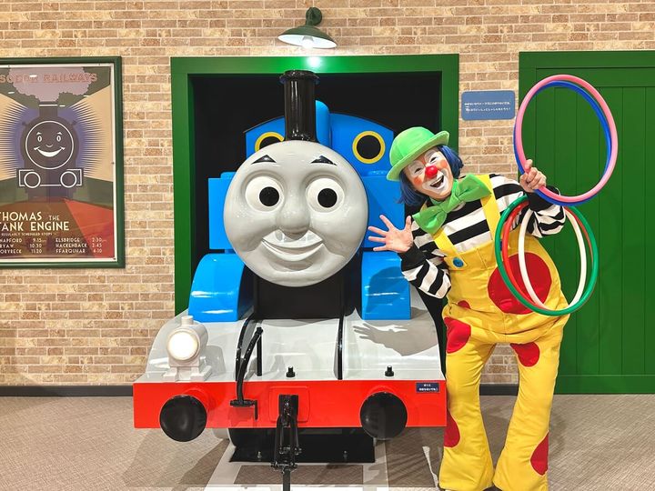 ふわふわシャボン玉タイム＆バブルスさんのピエロショー・グリーティング