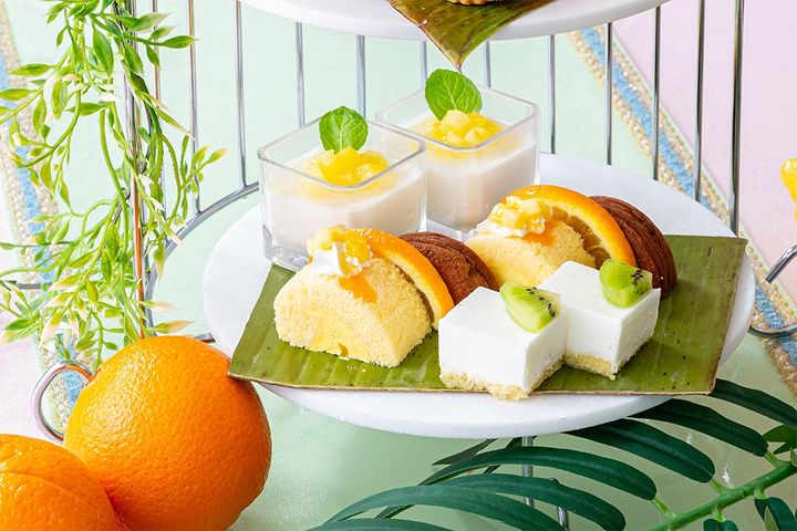 サンリオキャラクターズ リゾートガーデンスイーツスタンド（下段）