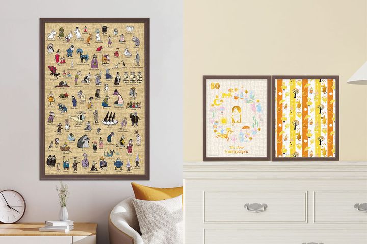 やのまん「ムーミン」小説80周年アート ジグソーパズル