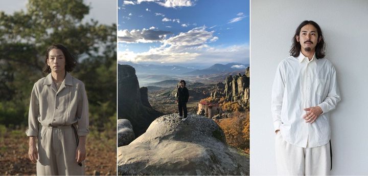 〈左から〉森山未來、吉田山、渡邊賢太郎。Photos_ Takeshi Miyamoto(Moriyama), Satoko Noguchi（Watanabe）