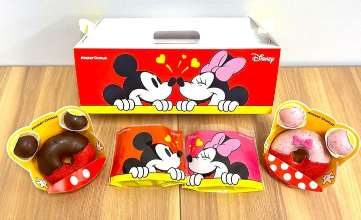 「ディズニー スマイルコレクション」のドーナツ全4種