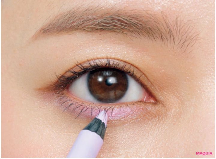 寒色パステルでここまで盛れる！元ギャルのヘア&メイク林由香里さんの最旬“盛れメイク”_4