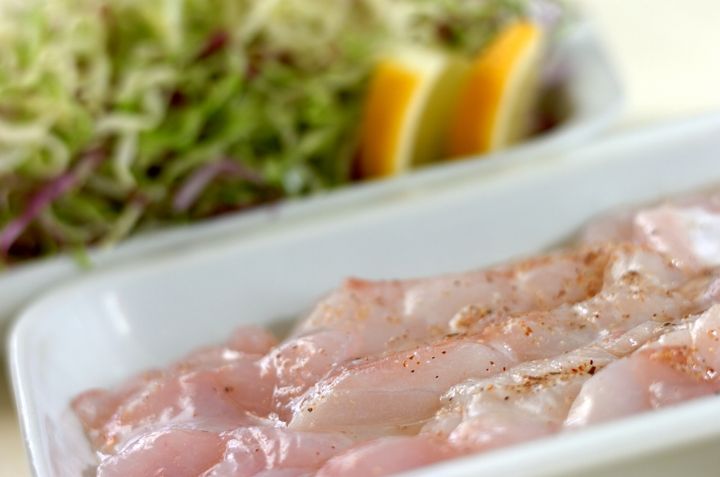 白身魚のイタリアンフリットの下準備1