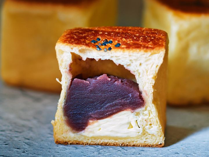 妙蓮寺『ブーランジェリー14区』の「クリームチーズあんぱん」