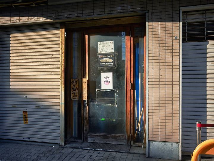 元住吉『豚星。』の外観