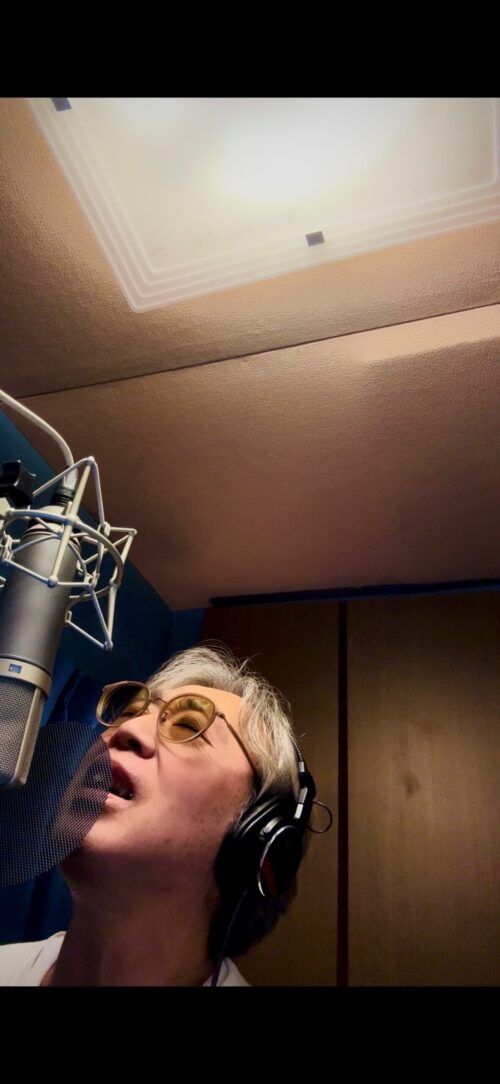 今作のレコーディングシーン