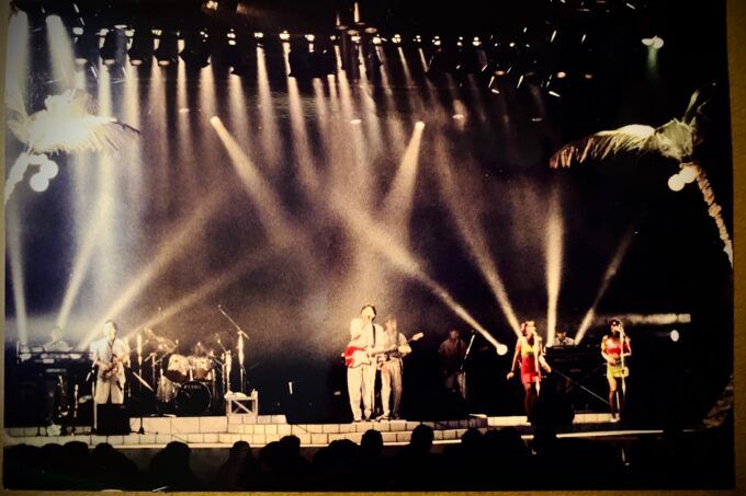 1989年、川崎クラブチッタでのデビューコンベンションライブ