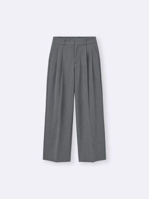 タックワイドパンツ