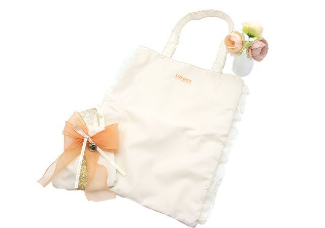 超ときめき♡宣伝部 10周年オレンジ衣装モチーフ リバーシブル 推し活バッグ＆ポーチ