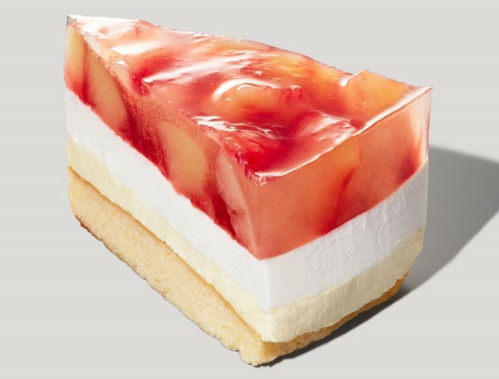 「ピーチ&ミルクケーキ」580円