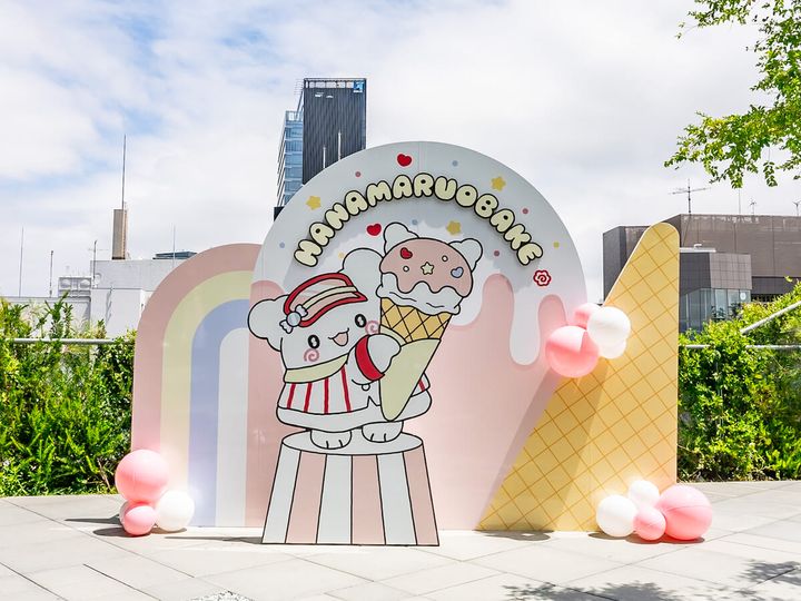 東急プラザ原宿「ハラカド」はなまるおばけのいやされアイススタンド5