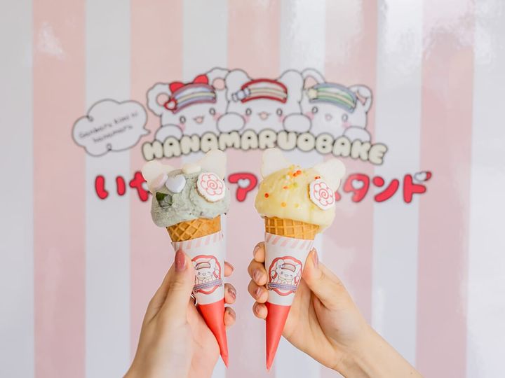 東急プラザ原宿「ハラカド」はなまるおばけのいやされアイススタンド