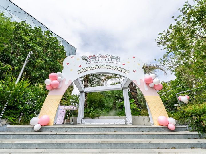 東急プラザ原宿「ハラカド」はなまるおばけのいやされアイススタンド4