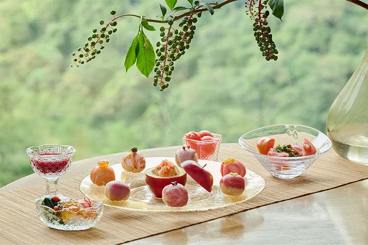 １・味覚から感性を整える「赤の養生ランチ」