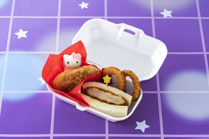 ネオナツマツリⅡ☆モーニングセット〜きなこ揚げパン＆カツサンド〜