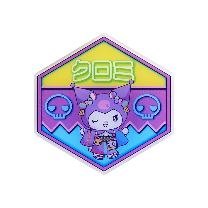 光るアクリルバッジ