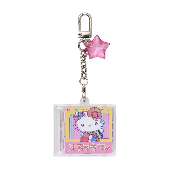 CD風キーホルダー