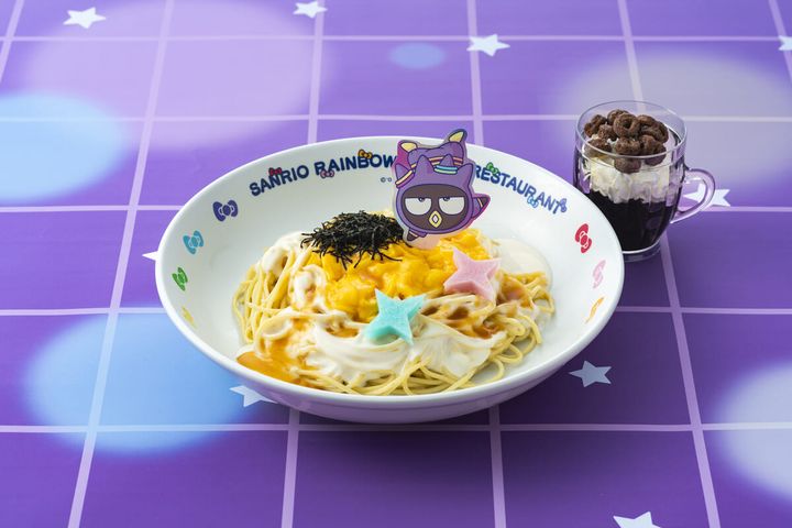 バッドばつ丸のうにクリームパスタ＆デザートセット
