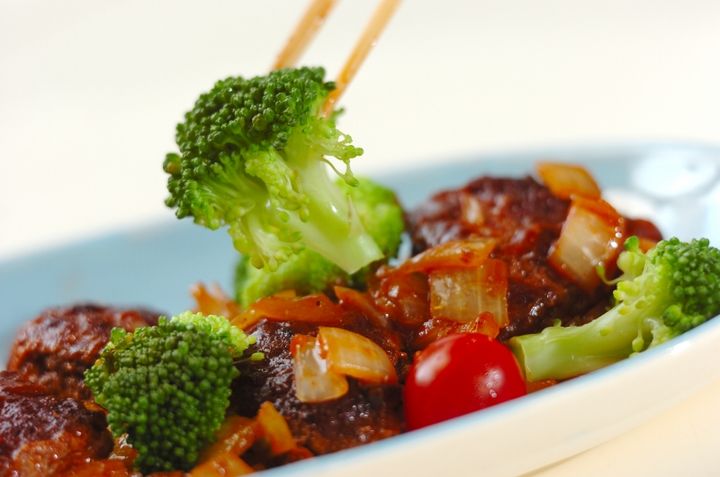 丸めないハンバーグの作り方4