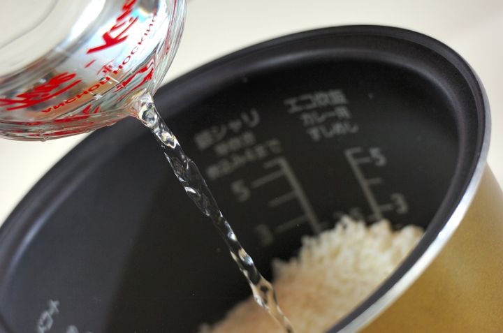 夏野菜の炊き込みピラフの作り方1