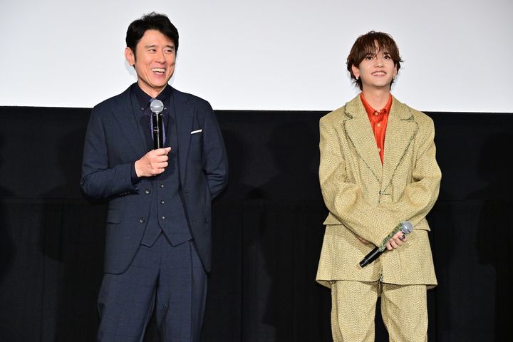 中島颯太「全部覚えてますよ！」原田泰造の“半分しかセリフ覚えてない”発言に即ツッコミ 映画『おっパン』舞台挨拶