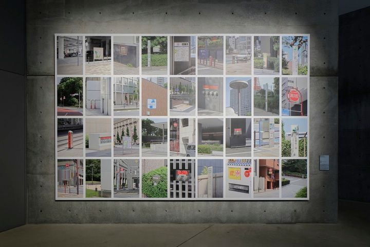 会場風景（ロビー）《防災さんぽ》撮影：木奥恵三