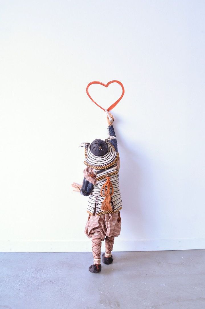 《Clumsy heart》2018年 ミクストメディア