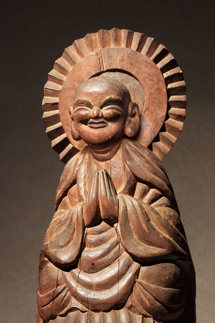 木喰上人《地蔵菩薩像》1801年日本民藝館蔵