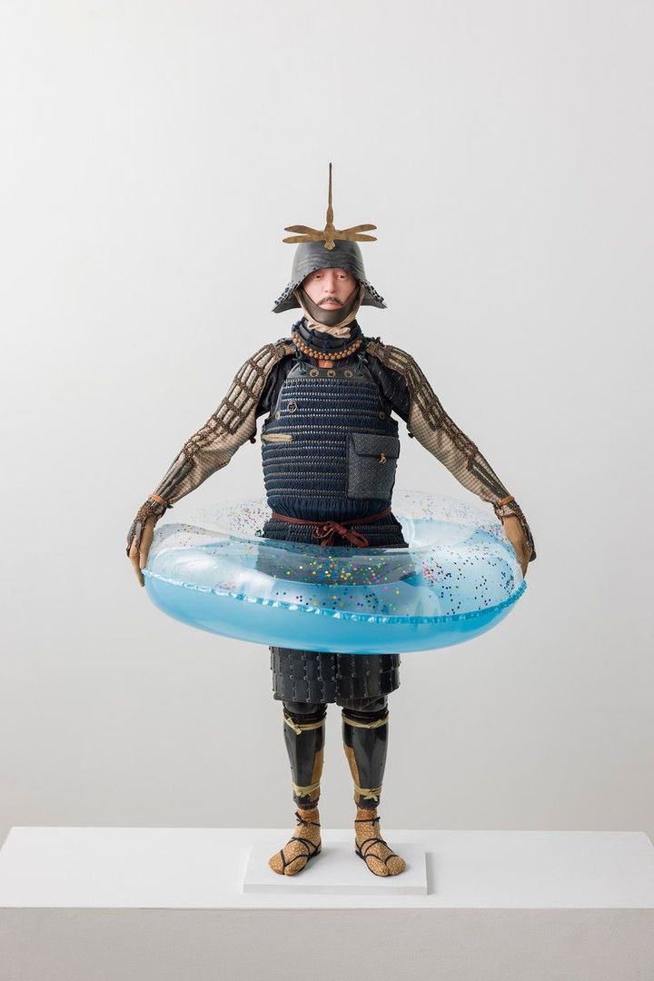 《RING AND MAN》2024年 ミクストメディア Photo：長橋睦