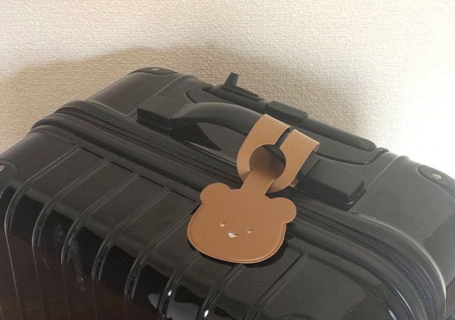 トラベルネームタグ（クマ） 取り付け