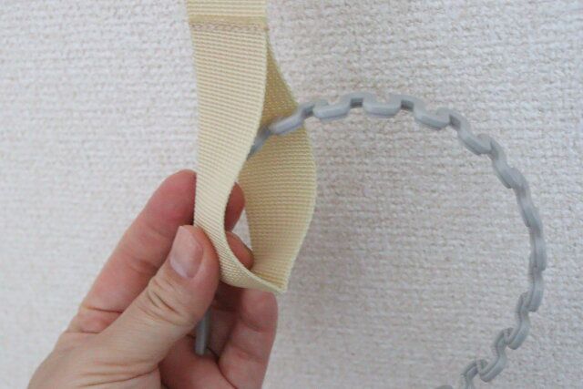 ヘアアクセサリーハンギングバンド39cm カチューシャ