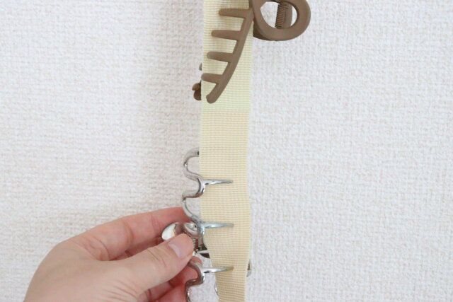 ヘアアクセサリーハンギングバンド39cm バンスクリップ