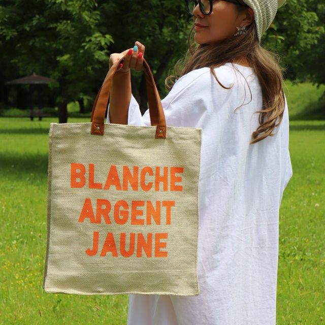 しまむら「麻キャンバストートバッグ」