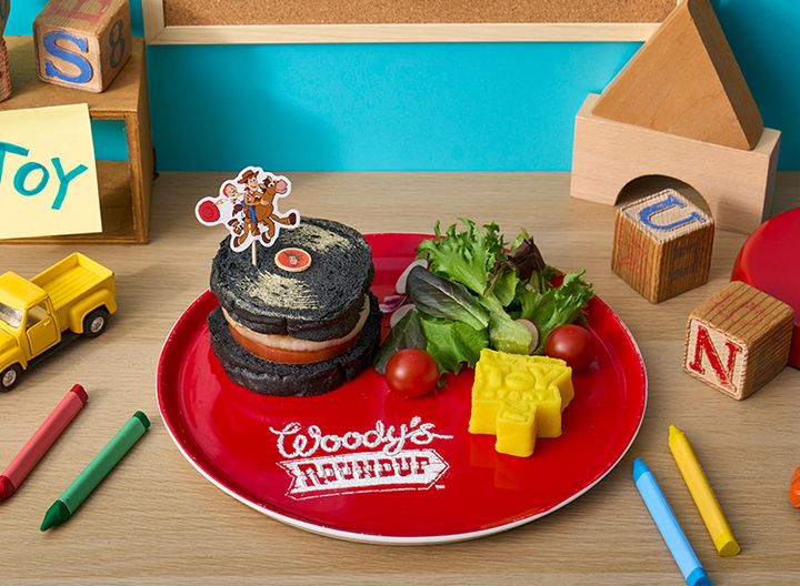 ＜トイ・ストーリー2＞レコード風サンドウィッチプレート