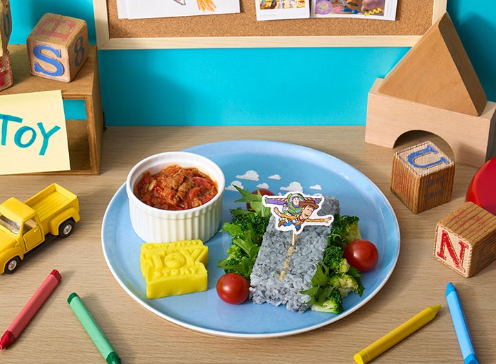 ＜トイ・ストーリー＞To infinity and beyond!ハヤシライスプレート