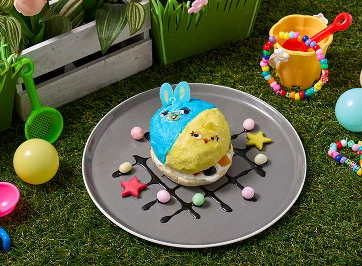 ＜ダッキー＆バニー＞フルーツサンド