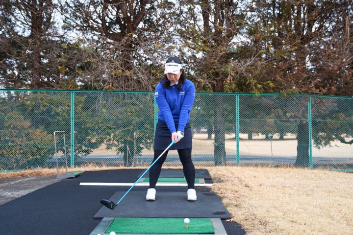 ドライバーの飛距離アップにはリズムが大事！女子プロが解説