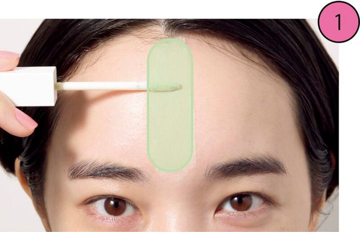 赤みや色ムラをカラー補正