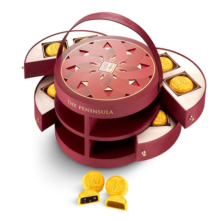 ミニエッグカスタード月餅（桑の実・マカダミアナッツ）各4個 ミニエッグカスタード月餅（いちじく・金柑・金木犀・くるみ）各4個 ¥31,888