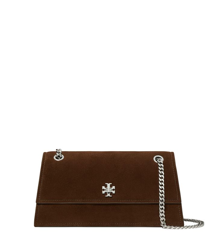 「キラ ターンロック ショルダーバッグ」本体H14.8cm ¥84,700／TORY BURCH